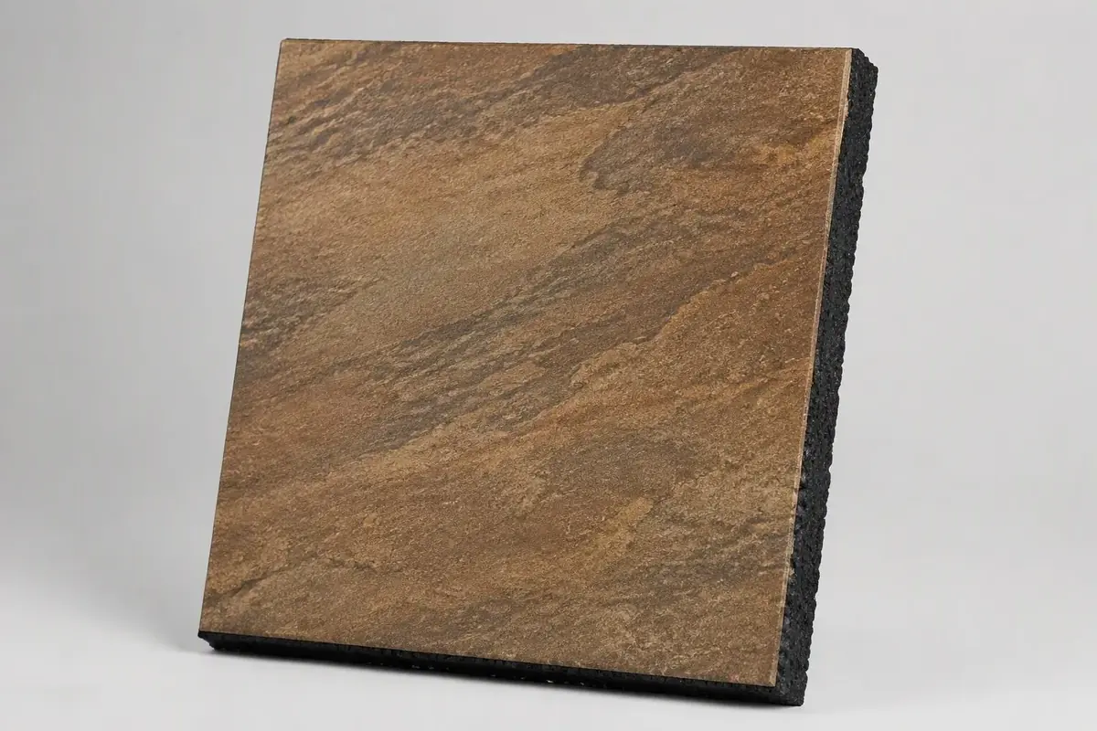 Wood-Stone Bonded Tile