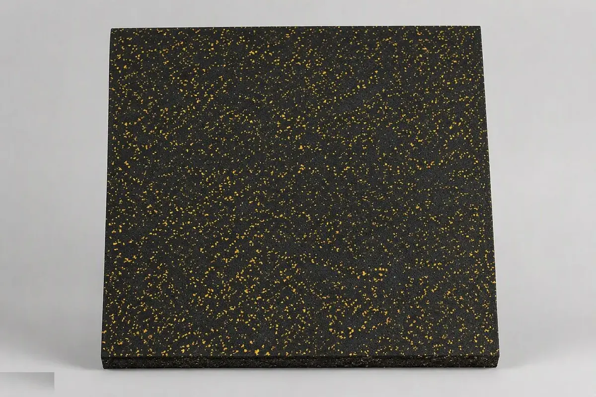 Yellow-Fleck Bonded Tile