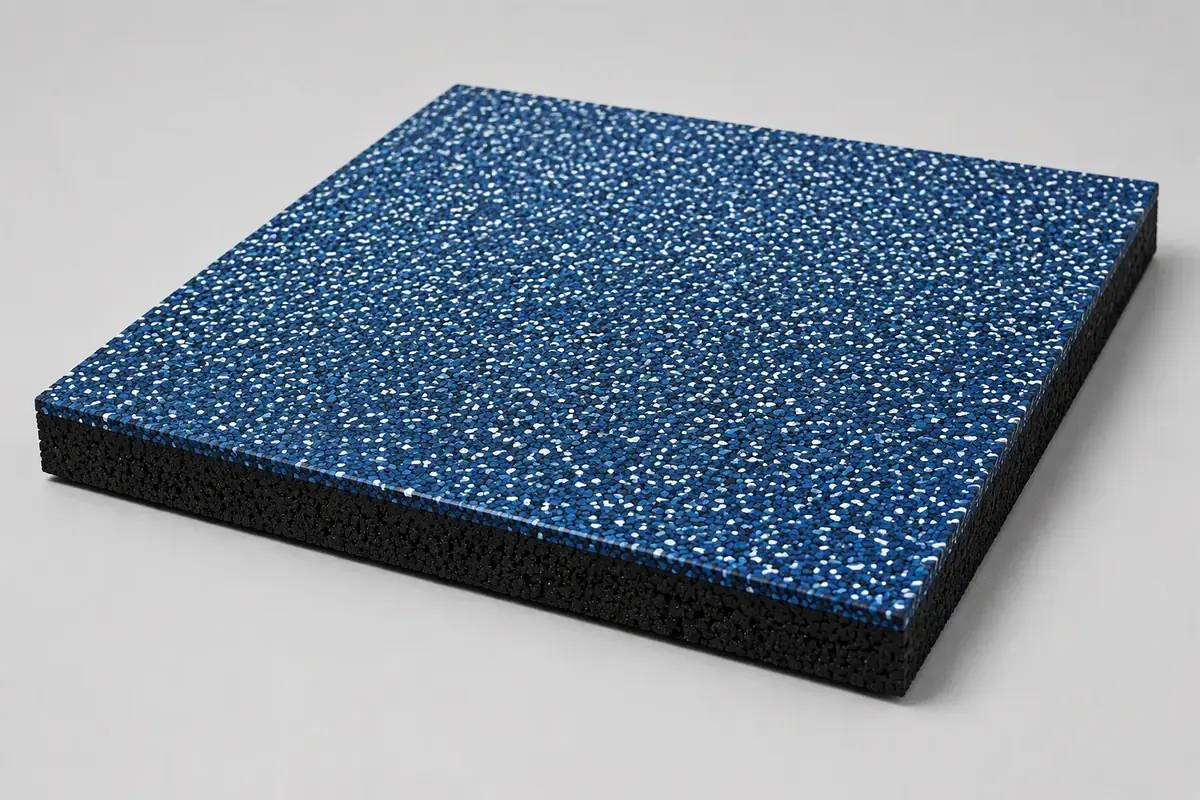 Blue-White Composite Tile