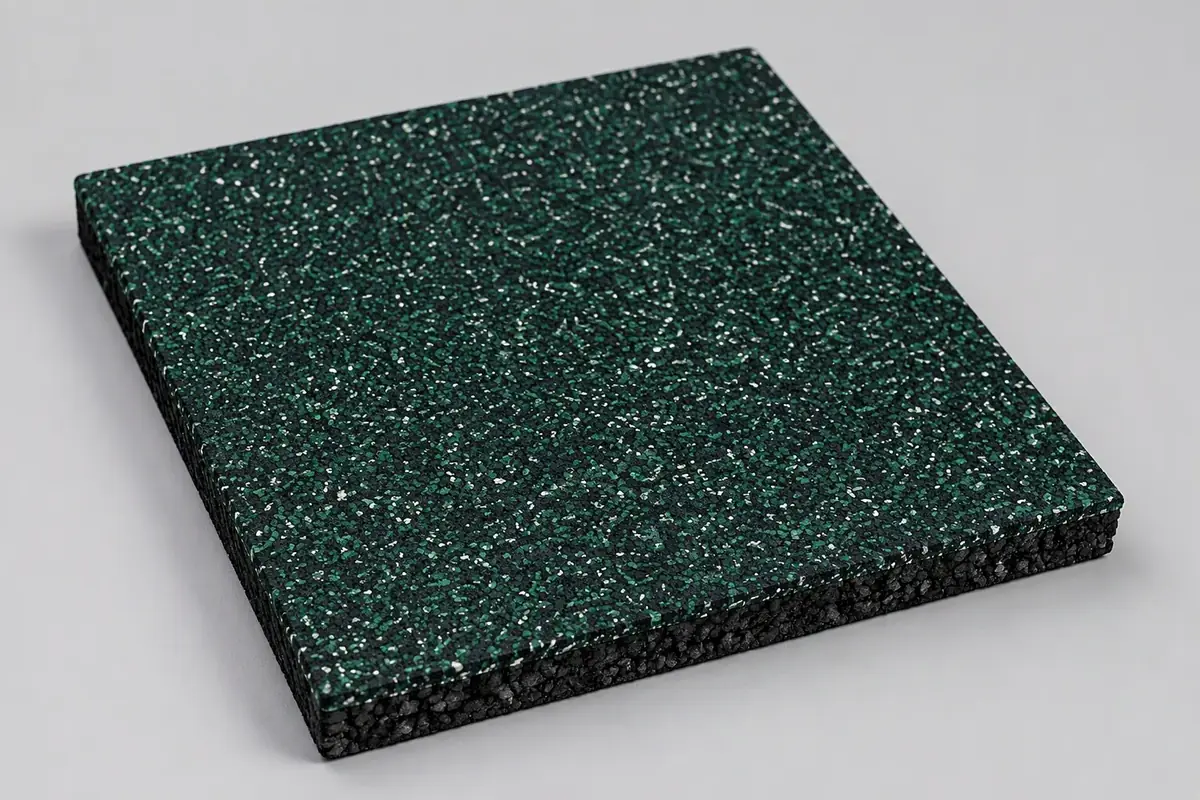 Green-White Composite Tile