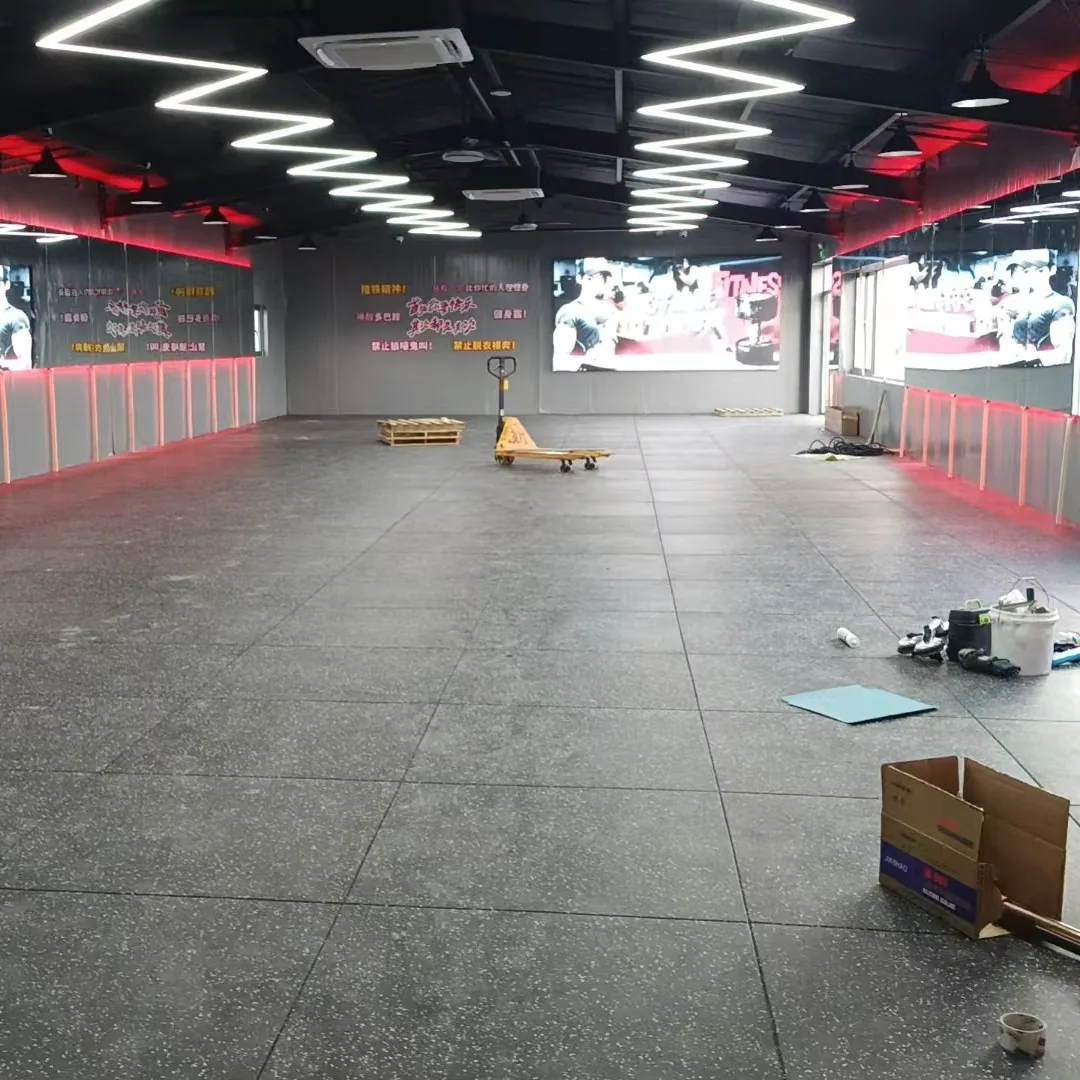 Snap-Lock Rubber Flooring — photo 6