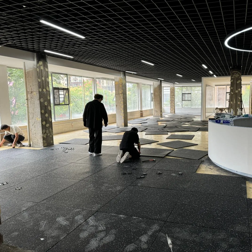 Snap-Lock Rubber Flooring — photo 7
