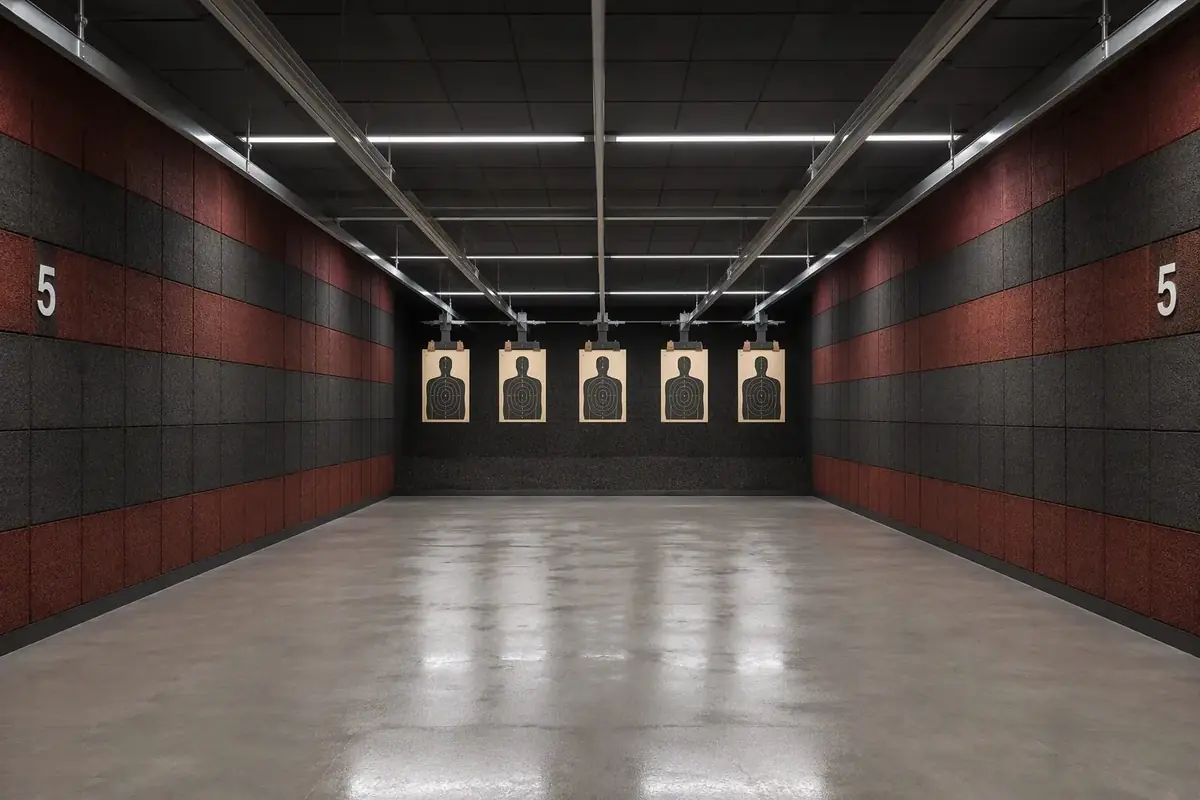 Shooting-Range Wall Tile — photo 3