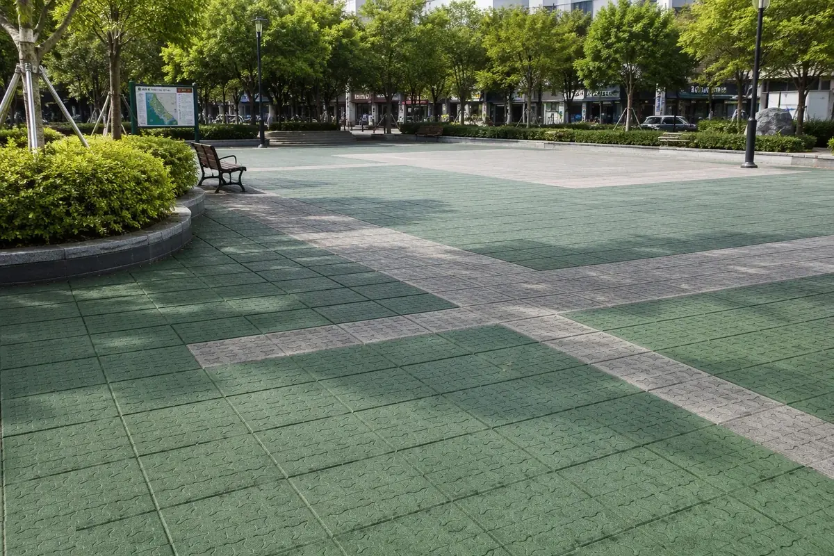 Cross-Pattern Tile 1×1 m — photo 3
