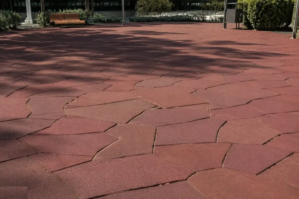 Irregular-Edge Plaza Tile — photo 3